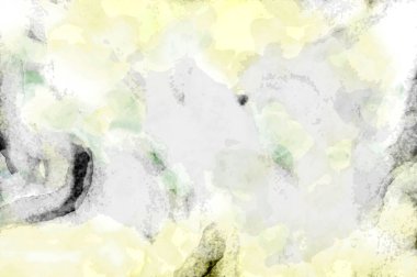 Soyut suluboya sanat eserleri. Fırça boyalı dijital resim. Renkli yaratıcı suluboya çizimi.