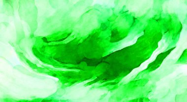 Soyut suluboya sanat eserleri. Fırça boyalı dijital resim. Renkli yaratıcı suluboya çizimi.