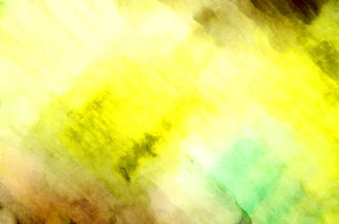 Soyut suluboya sanat eserleri. Fırça boyalı dijital resim. Renkli yaratıcı suluboya çizimi.