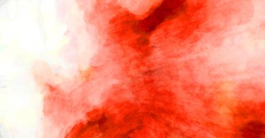 Soyut suluboya sanat eserleri. Fırça boyalı dijital resim. Renkli yaratıcı suluboya çizimi.