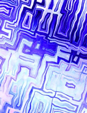 Soyut suluboya sanat eserleri. Fırça boyalı dijital resim. Renkli yaratıcı suluboya çizimi.