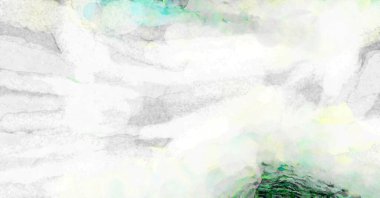 Soyut suluboya sanat eserleri. Fırça boyalı dijital resim. Renkli yaratıcı suluboya çizimi.