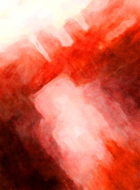 Soyut suluboya sanat eserleri. Fırça boyalı dijital resim. Renkli yaratıcı suluboya çizimi.