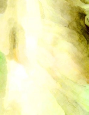 Soyut suluboya sanat eserleri. Fırça boyalı dijital resim. Renkli yaratıcı suluboya çizimi.