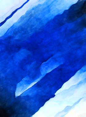 Soyut suluboya sanat eserleri. Fırça boyalı dijital resim. Renkli yaratıcı suluboya çizimi.