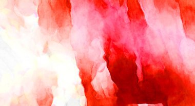 Soyut suluboya sanat eserleri. Fırça boyalı dijital resim. Renkli yaratıcı suluboya çizimi.