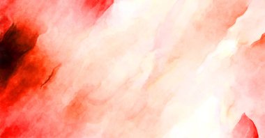 Soyut suluboya sanat eserleri. Fırça boyalı dijital resim. Renkli yaratıcı suluboya çizimi.