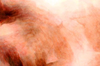 Soyut suluboya sanat eserleri. Fırça boyalı dijital resim. Renkli yaratıcı suluboya çizimi.