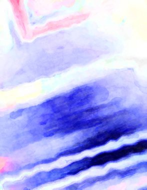 Soyut suluboya sanat eserleri. Fırça boyalı dijital resim. Renkli yaratıcı suluboya çizimi.