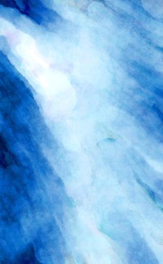 Soyut suluboya sanat eserleri. Fırça boyalı dijital resim. Renkli yaratıcı suluboya çizimi.