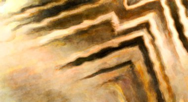 Soyut suluboya sanat eserleri. Fırça boyalı dijital resim. Renkli yaratıcı suluboya çizimi.