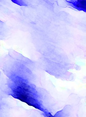 Soyut suluboya sanat eserleri. Fırça boyalı dijital resim. Renkli yaratıcı suluboya çizimi.