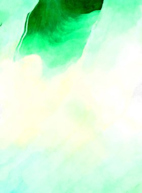 Soyut suluboya sanat eserleri. Fırça boyalı dijital resim. Renkli yaratıcı suluboya çizimi.