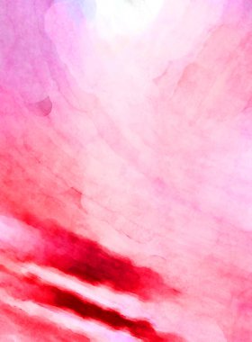 Soyut suluboya sanat eserleri. Fırça boyalı dijital resim. Renkli yaratıcı suluboya çizimi.