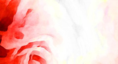 Soyut suluboya sanat eserleri. Fırça boyalı dijital resim. Renkli yaratıcı suluboya çizimi.