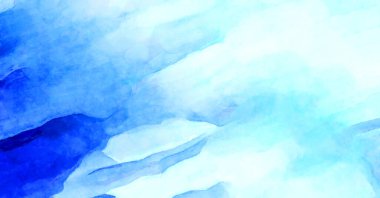 Soyut suluboya sanat eserleri. Fırça boyalı dijital resim. Renkli yaratıcı suluboya çizimi.