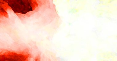 Soyut suluboya sanat eserleri. Fırça boyalı dijital resim. Renkli yaratıcı suluboya çizimi.