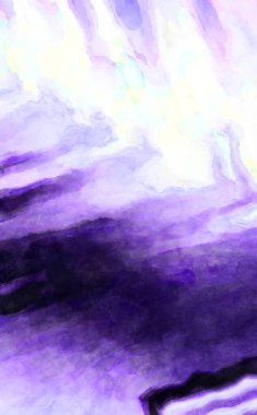 Soyut suluboya sanat eserleri. Fırça boyalı dijital resim. Renkli yaratıcı suluboya çizimi.