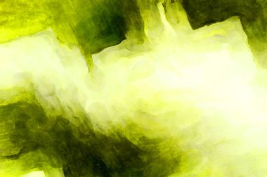 Soyut suluboya sanat eserleri. Fırça boyalı dijital resim. Renkli yaratıcı suluboya çizimi.