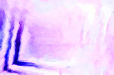 Soyut suluboya sanat eserleri. Fırça boyalı dijital resim. Renkli yaratıcı suluboya çizimi.