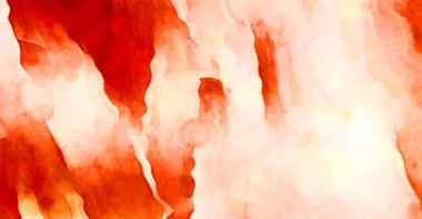 Soyut suluboya sanat eserleri. Fırça boyalı dijital resim. Renkli yaratıcı suluboya çizimi.