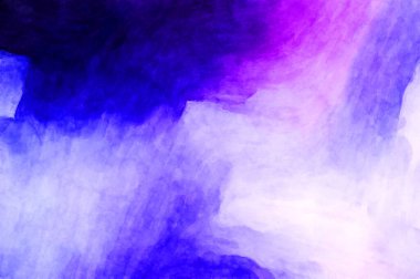 Soyut suluboya sanat eserleri. Fırça boyalı dijital resim. Renkli yaratıcı suluboya çizimi.