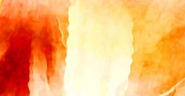 Soyut suluboya sanat eserleri. Fırça boyalı dijital resim. Renkli yaratıcı suluboya çizimi.