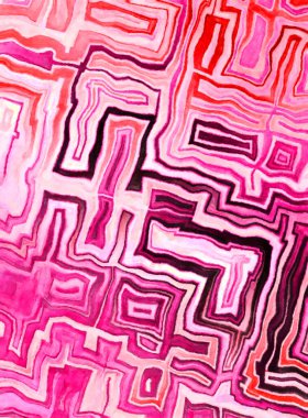 Soyut suluboya sanat eserleri. Fırça boyalı dijital resim. Renkli yaratıcı suluboya çizimi.