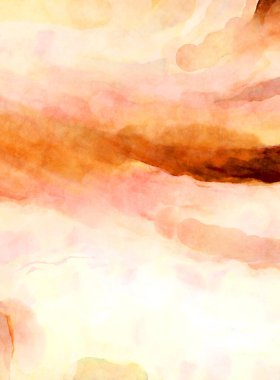 Soyut suluboya sanat eserleri. Fırça boyalı dijital resim. Renkli yaratıcı suluboya çizimi.