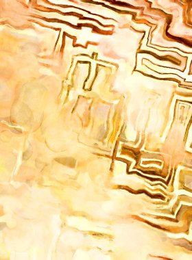 Soyut suluboya sanat eserleri. Fırça boyalı dijital resim. Renkli yaratıcı suluboya çizimi.