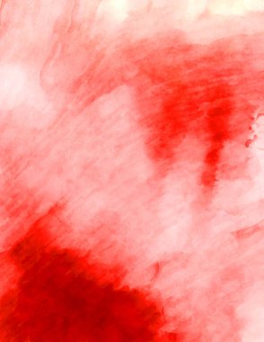 Soyut suluboya sanat eserleri. Fırça boyalı dijital resim. Renkli yaratıcı suluboya çizimi.