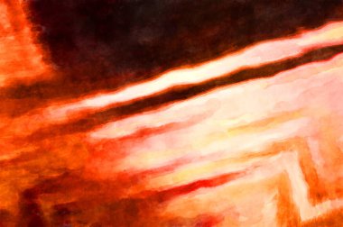 Soyut suluboya sanat eserleri. Fırça boyalı dijital resim. Renkli yaratıcı suluboya çizimi.