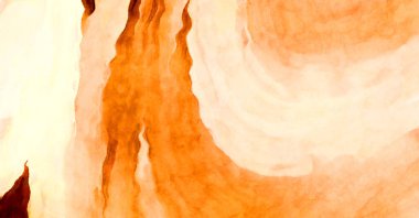 Soyut suluboya sanat eserleri. Fırça boyalı dijital resim. Renkli yaratıcı suluboya çizimi.