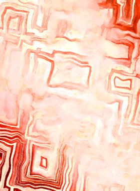 Soyut suluboya sanat eserleri. Fırça boyalı dijital resim. Renkli yaratıcı suluboya çizimi.