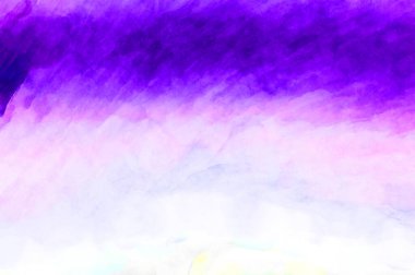 Soyut suluboya sanat eserleri. Fırça boyalı dijital resim. Renkli yaratıcı suluboya çizimi.