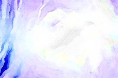 Soyut suluboya sanat eserleri. Fırça boyalı dijital resim. Renkli yaratıcı suluboya çizimi.