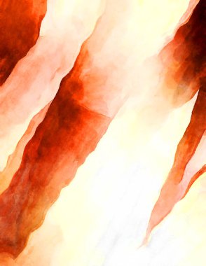 Soyut suluboya sanat eserleri. Fırça boyalı dijital resim. Renkli yaratıcı suluboya çizimi.