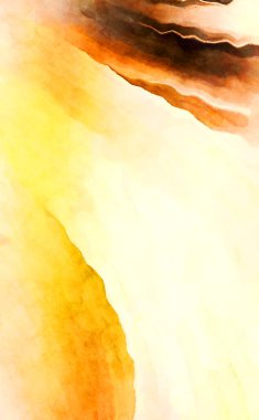 Soyut suluboya sanat eserleri. Fırça boyalı dijital resim. Renkli yaratıcı suluboya çizimi.