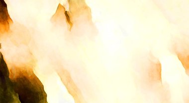 Soyut suluboya sanat eserleri. Fırça boyalı dijital resim. Renkli yaratıcı suluboya çizimi.