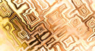 Soyut suluboya sanat eserleri. Fırça boyalı dijital resim. Renkli yaratıcı suluboya çizimi.