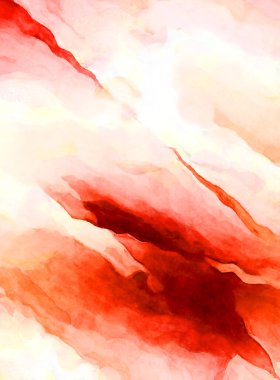 Soyut suluboya sanat eserleri. Fırça boyalı dijital resim. Renkli yaratıcı suluboya çizimi.