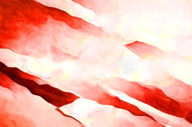 Soyut suluboya sanat eserleri. Fırça boyalı dijital resim. Renkli yaratıcı suluboya çizimi.