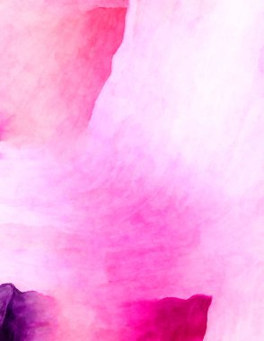 Soyut suluboya sanat eserleri. Fırça boyalı dijital resim. Renkli yaratıcı suluboya çizimi.