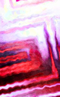 Soyut suluboya sanat eserleri. Fırça boyalı dijital resim. Renkli yaratıcı suluboya çizimi.