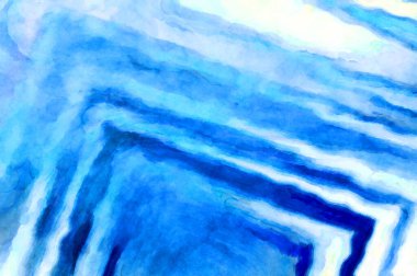 Soyut suluboya sanat eserleri. Fırça boyalı dijital resim. Renkli yaratıcı suluboya çizimi.