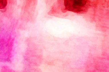 Soyut suluboya sanat eserleri. Fırça boyalı dijital resim. Renkli yaratıcı suluboya çizimi.