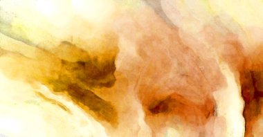 Soyut suluboya sanat eserleri. Fırça boyalı dijital resim. Renkli yaratıcı suluboya çizimi.