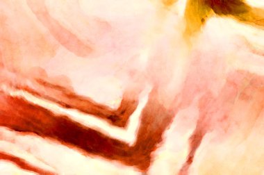 Soyut suluboya sanat eserleri. Fırça boyalı dijital resim. Renkli yaratıcı suluboya çizimi.