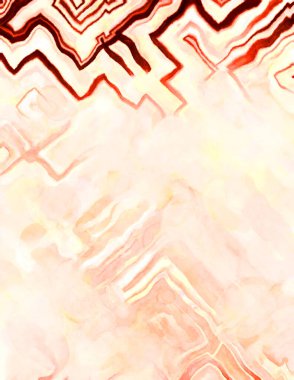 Soyut suluboya sanat eserleri. Fırça boyalı dijital resim. Renkli yaratıcı suluboya çizimi.