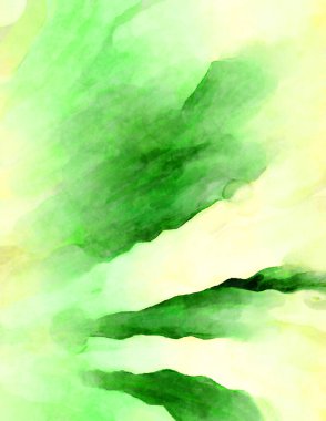 Soyut suluboya sanat eserleri. Fırça boyalı dijital resim. Renkli yaratıcı suluboya çizimi.